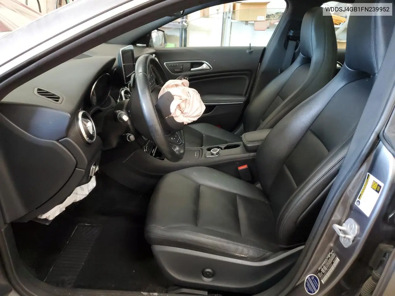 2015 Mercedes-Benz Cla 250 4Matic VIN: WDDSJ4GB1FN239952 Lot: 62218145