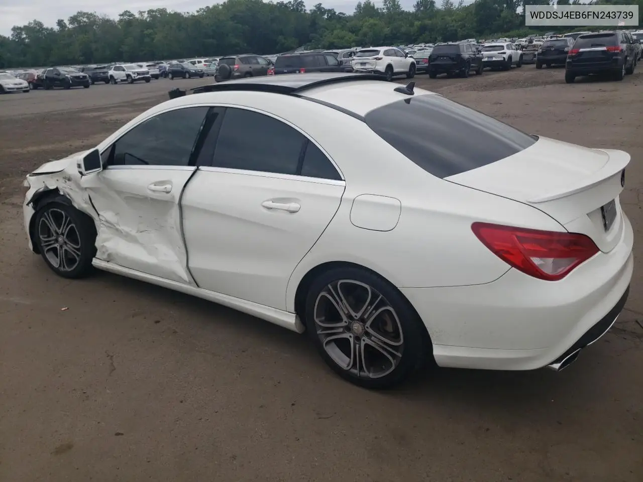2015 Mercedes-Benz Cla 250 VIN: WDDSJ4EB6FN243739 Lot: 62318395
