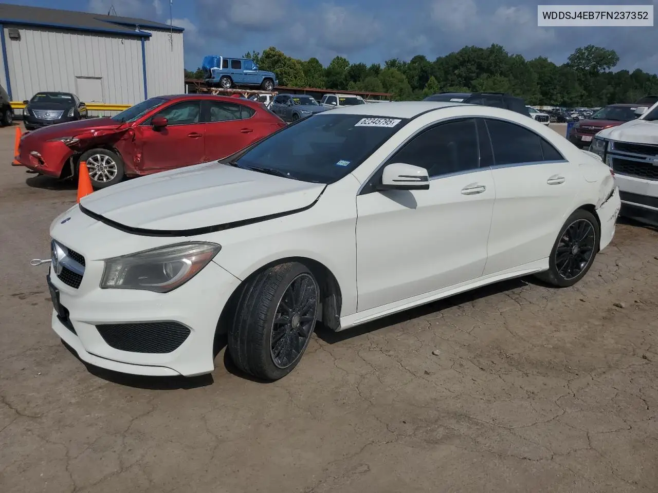 2015 Mercedes-Benz Cla 250 VIN: WDDSJ4EB7FN237352 Lot: 62345795