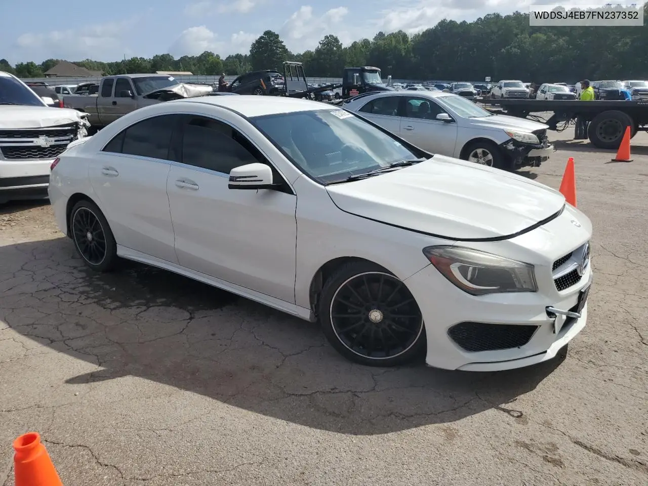 2015 Mercedes-Benz Cla 250 VIN: WDDSJ4EB7FN237352 Lot: 62345795
