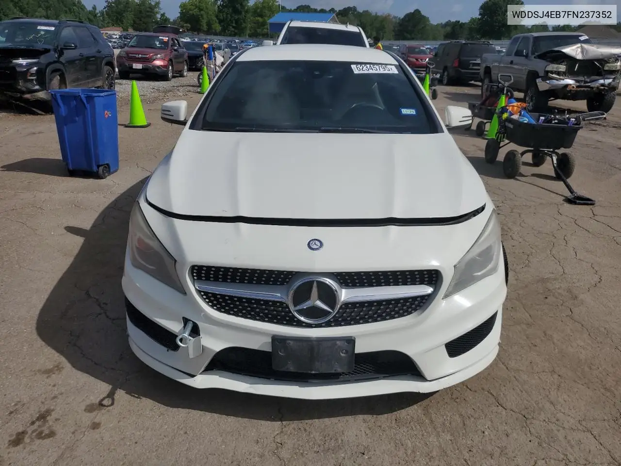 2015 Mercedes-Benz Cla 250 VIN: WDDSJ4EB7FN237352 Lot: 62345795