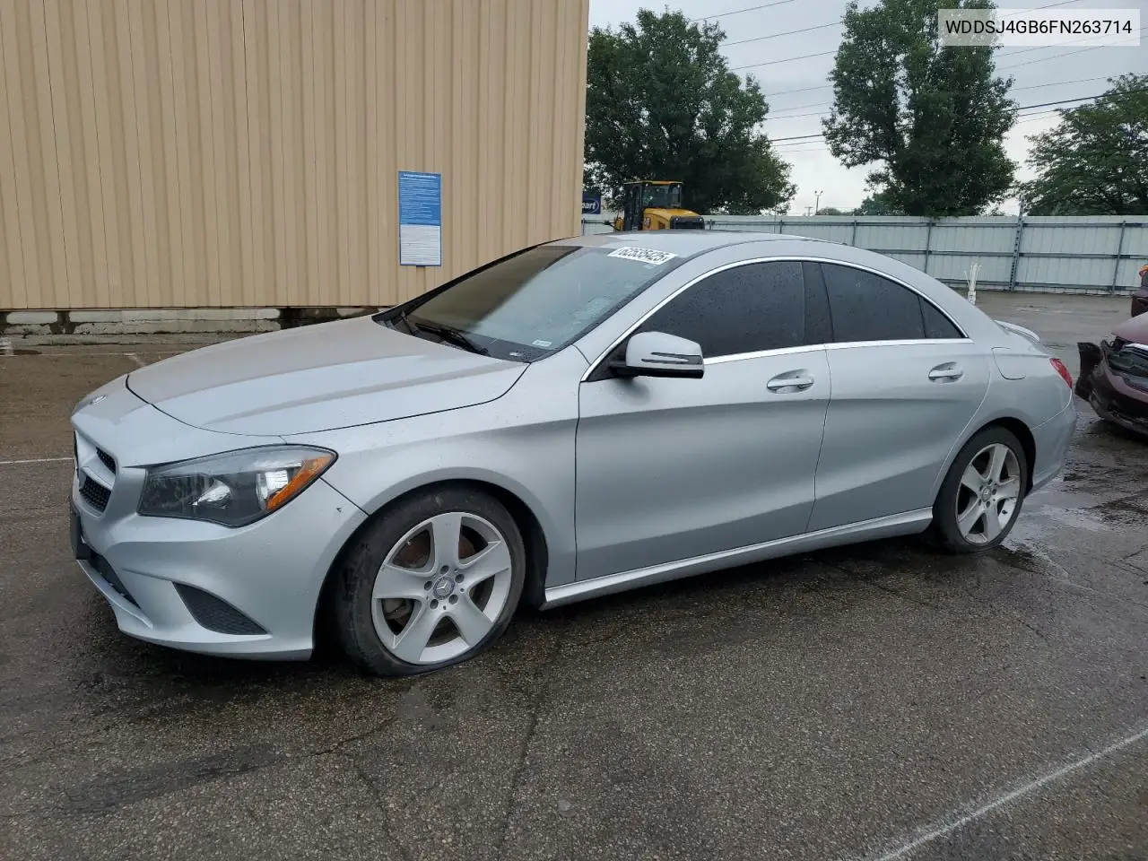 2015 Mercedes-Benz Cla 250 4Matic VIN: WDDSJ4GB6FN263714 Lot: 62535425