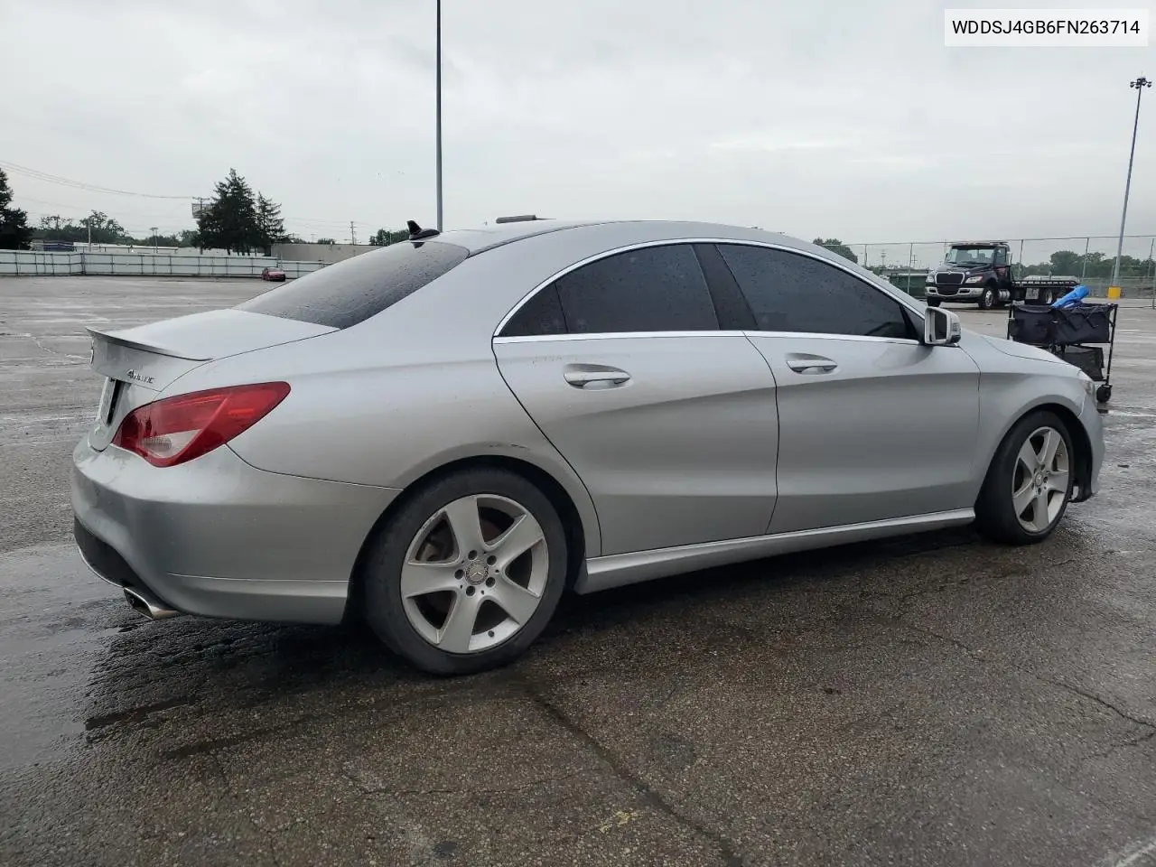 2015 Mercedes-Benz Cla 250 4Matic VIN: WDDSJ4GB6FN263714 Lot: 62535425