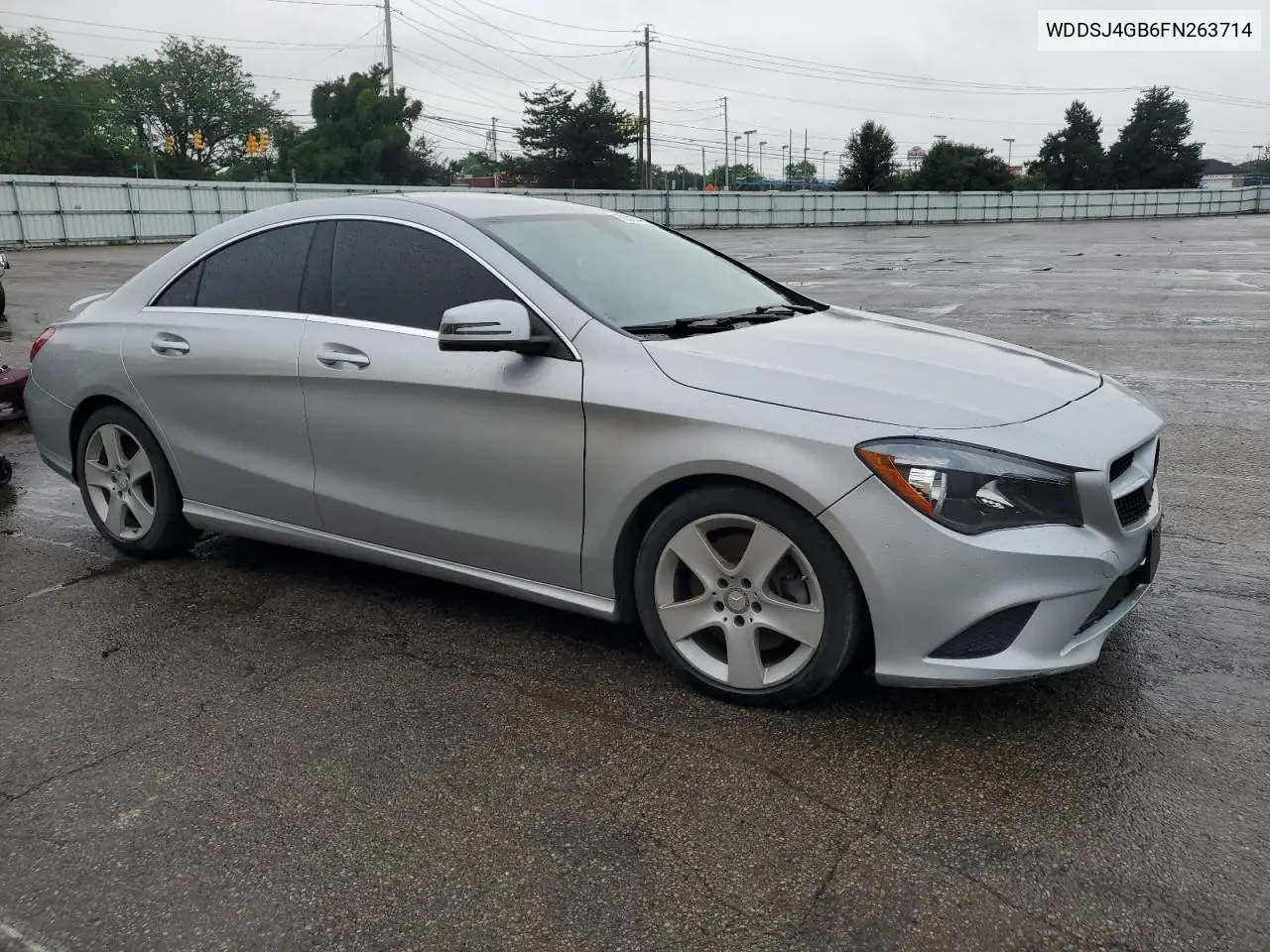 2015 Mercedes-Benz Cla 250 4Matic VIN: WDDSJ4GB6FN263714 Lot: 62535425