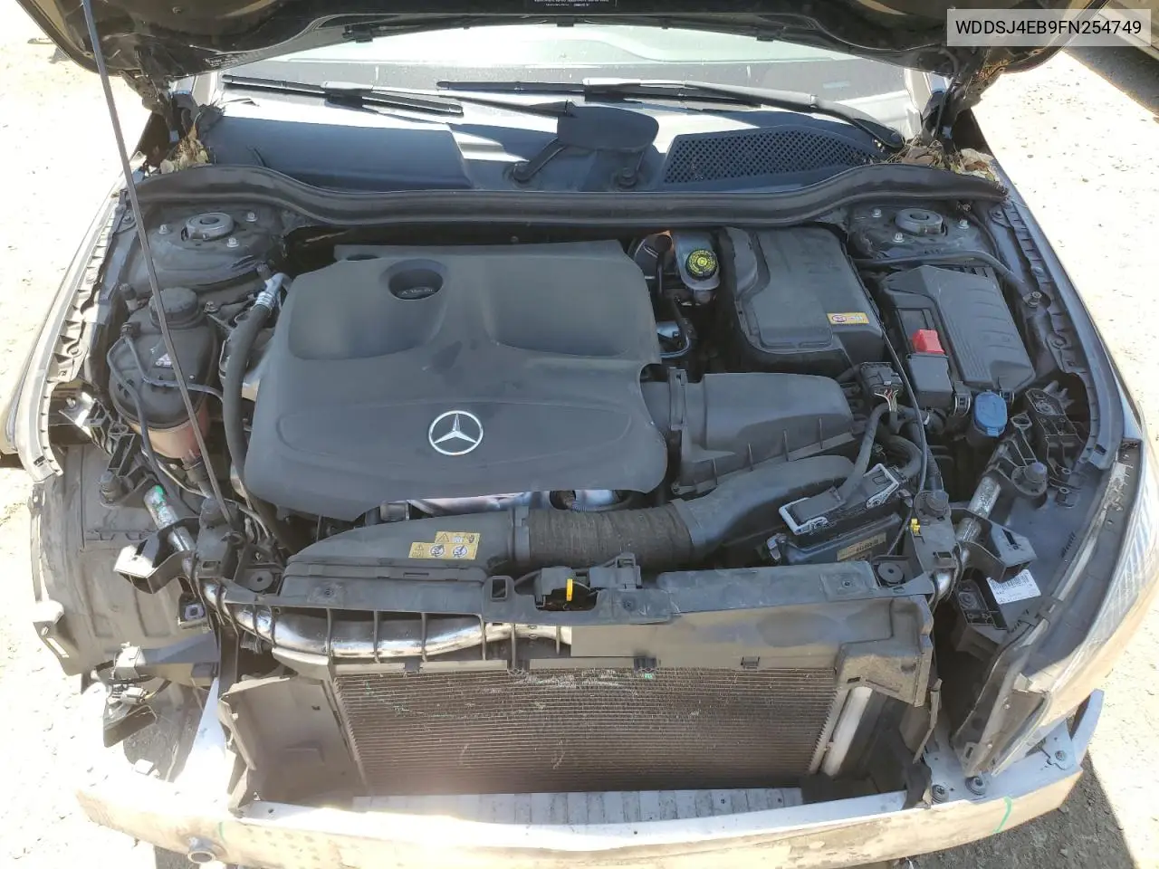 2015 Mercedes-Benz Cla 250 VIN: WDDSJ4EB9FN254749 Lot: 62574995