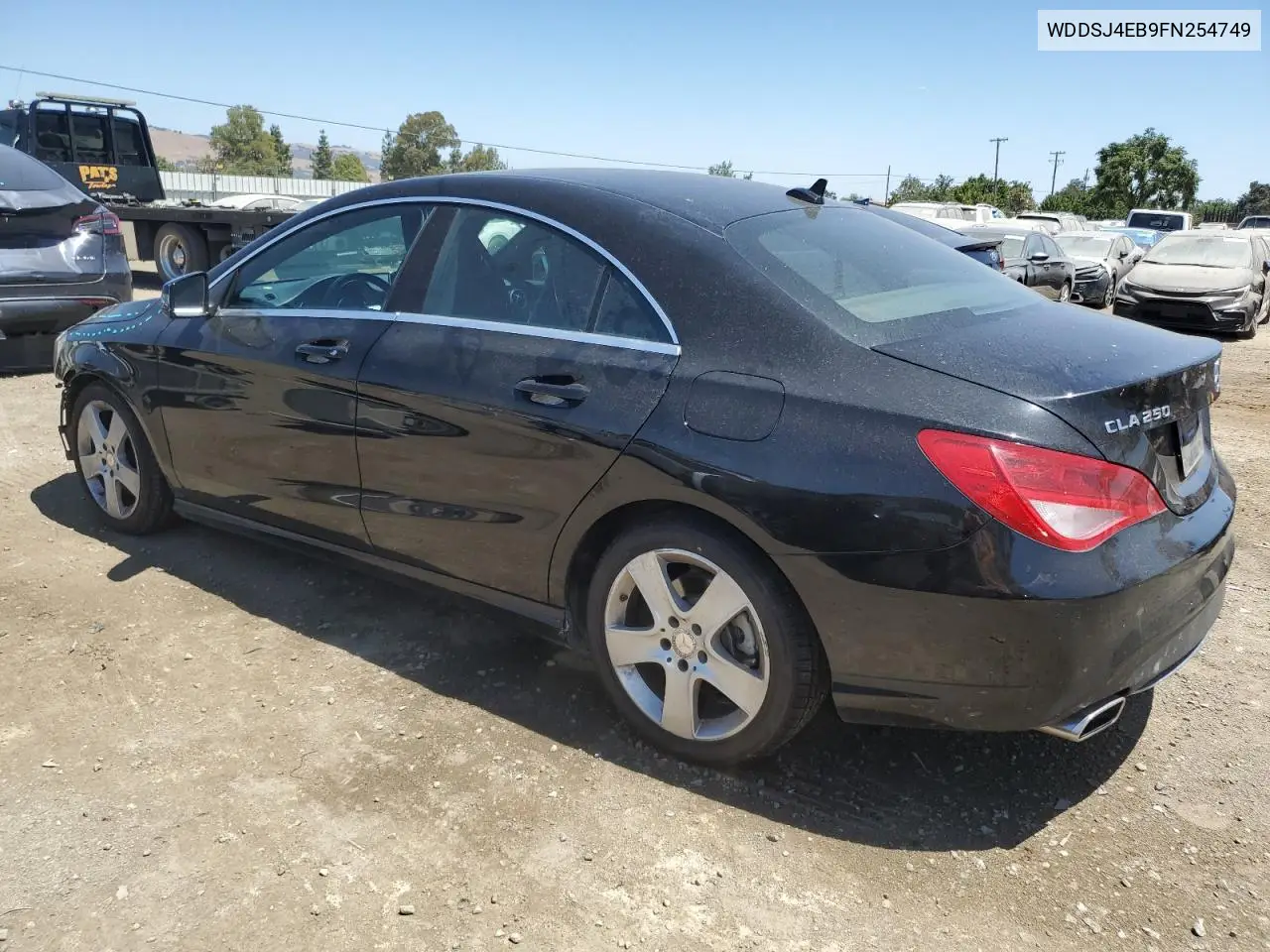 2015 Mercedes-Benz Cla 250 VIN: WDDSJ4EB9FN254749 Lot: 62574995