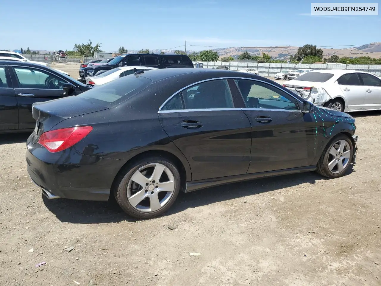 2015 Mercedes-Benz Cla 250 VIN: WDDSJ4EB9FN254749 Lot: 62574995