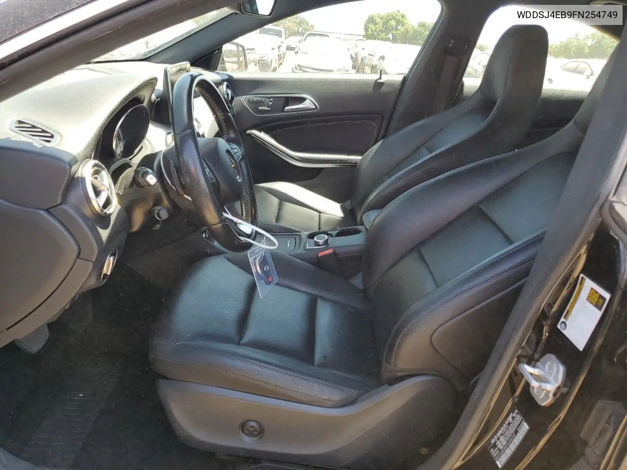 2015 Mercedes-Benz Cla 250 VIN: WDDSJ4EB9FN254749 Lot: 62574995
