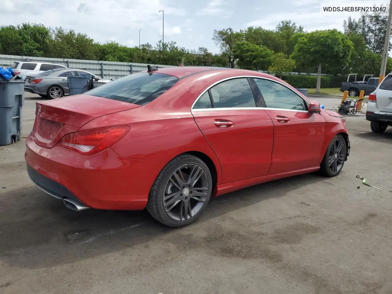 2015 Mercedes-Benz Cla 250 VIN: WDDSJ4EB5FN212062 Lot: 62719595
