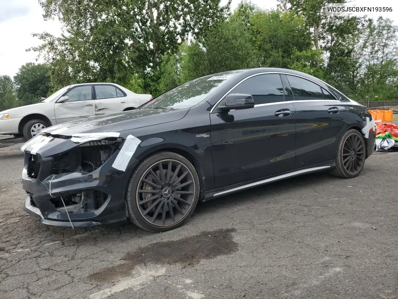 2015 Mercedes-Benz Cla 45 Amg VIN: WDDSJ5CBXFN193596 Lot: 62769205