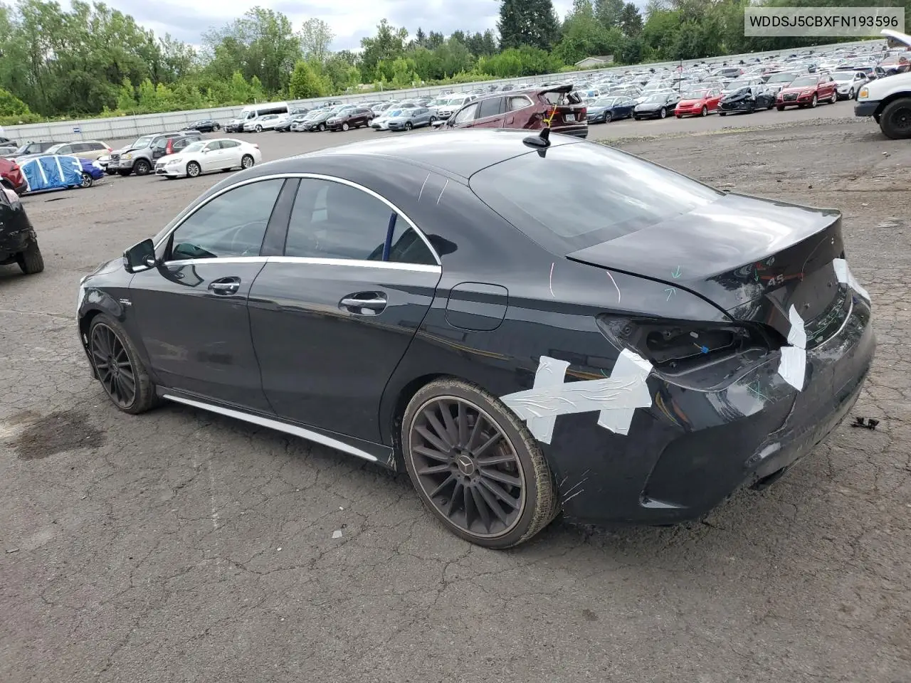 2015 Mercedes-Benz Cla 45 Amg VIN: WDDSJ5CBXFN193596 Lot: 62769205