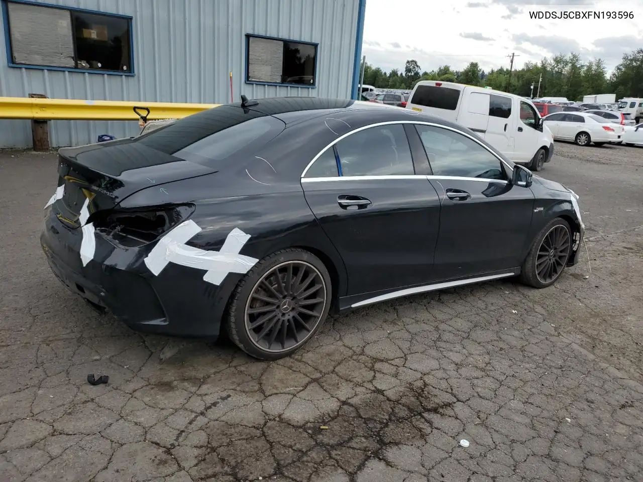 2015 Mercedes-Benz Cla 45 Amg VIN: WDDSJ5CBXFN193596 Lot: 62769205