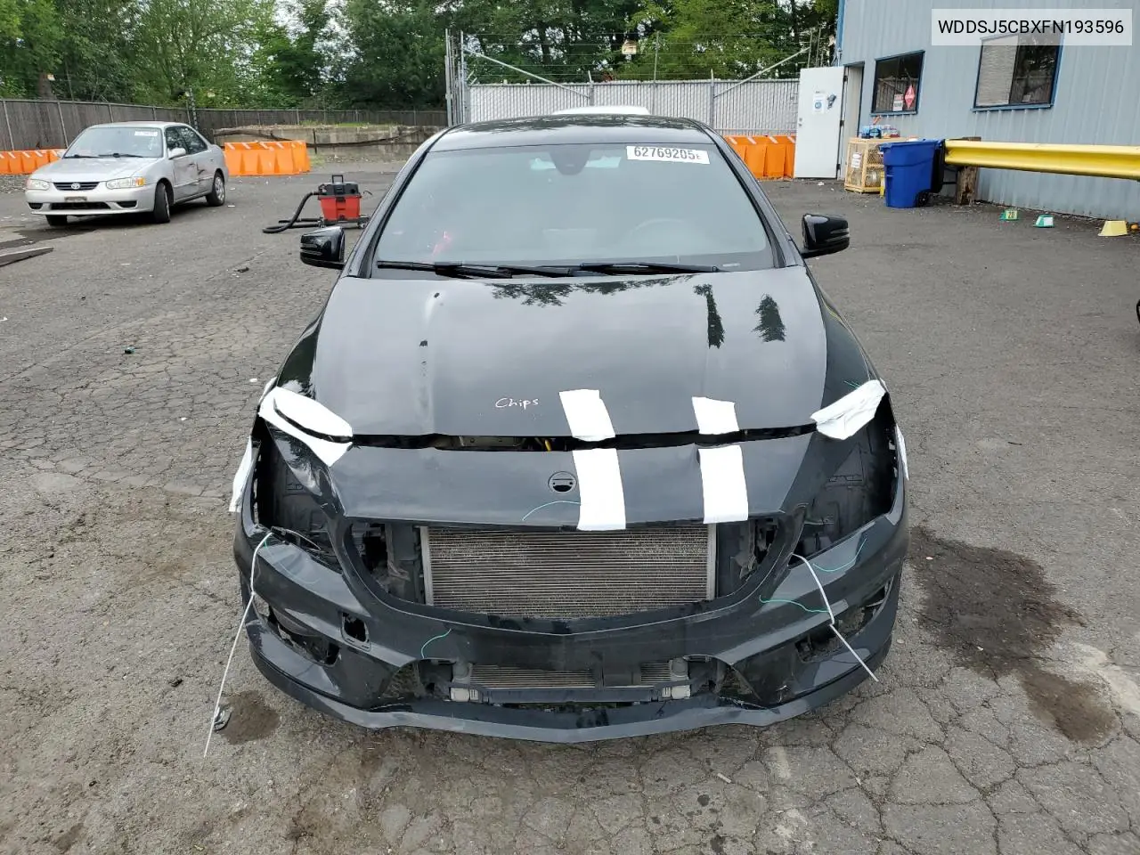 2015 Mercedes-Benz Cla 45 Amg VIN: WDDSJ5CBXFN193596 Lot: 62769205