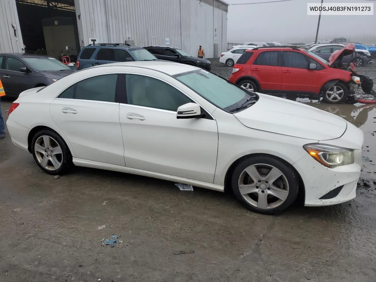 2015 Mercedes-Benz Cla 250 4Matic VIN: WDDSJ4GB3FN191273 Lot: 82372574