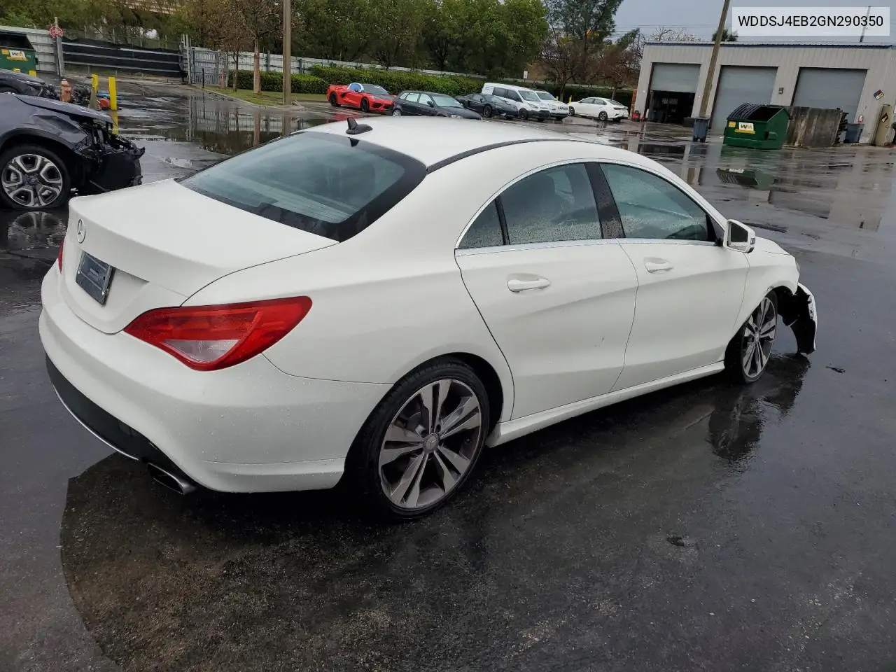 2016 Mercedes-Benz Cla 250 VIN: WDDSJ4EB2GN290350 Lot: 51801635