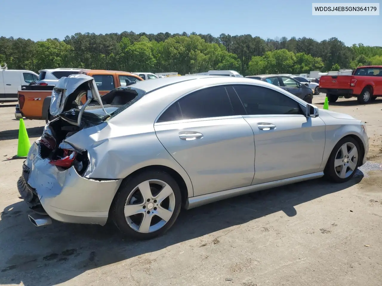 2016 Mercedes-Benz Cla 250 VIN: WDDSJ4EB5GN364179 Lot: 53029475