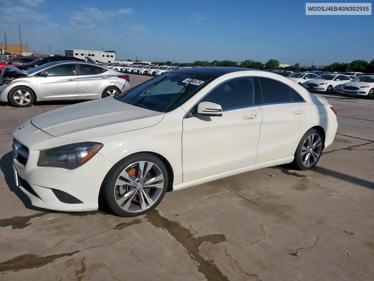 2016 Mercedes-Benz Cla 250 VIN: WDDSJ4EB4GN302935 Lot: 56398675