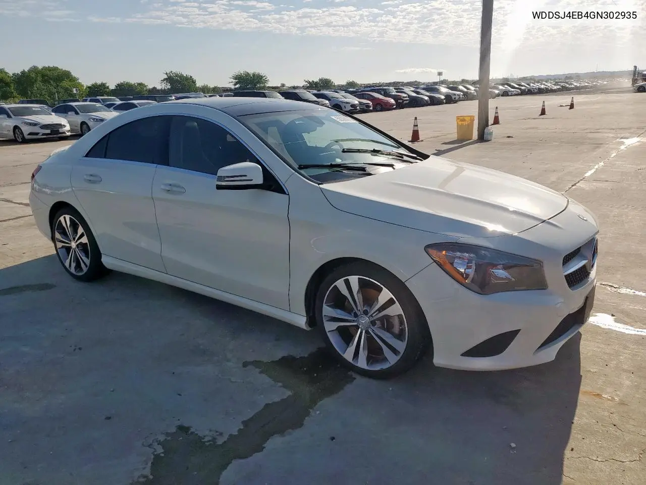 2016 Mercedes-Benz Cla 250 VIN: WDDSJ4EB4GN302935 Lot: 56398675