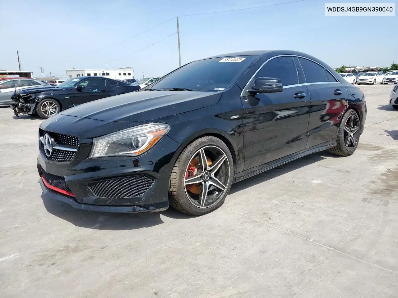 2016 Mercedes-Benz Cla 250 4Matic VIN: WDDSJ4GB9GN390040 Lot: 56419625