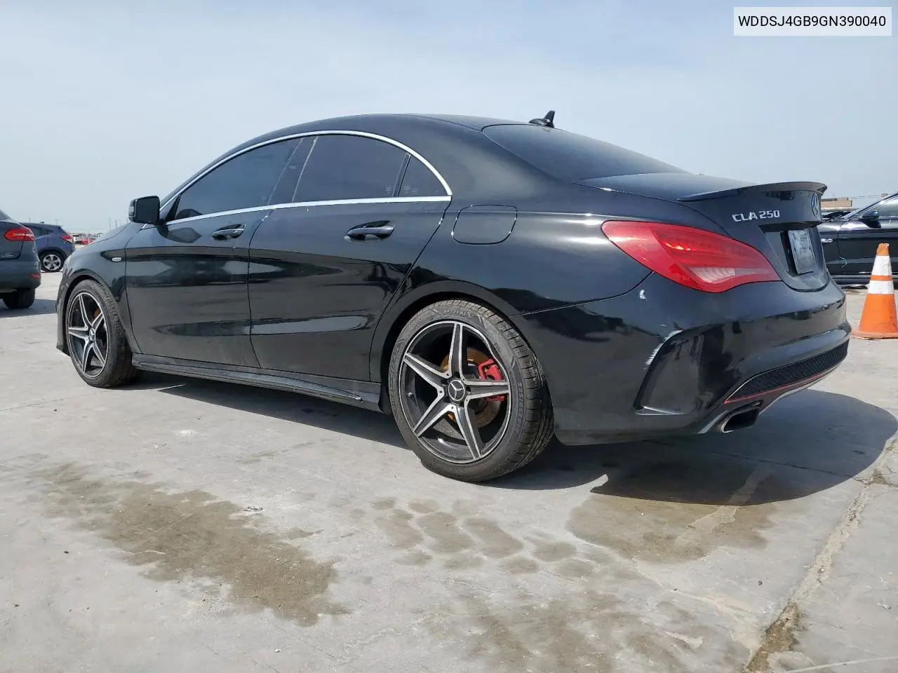 2016 Mercedes-Benz Cla 250 4Matic VIN: WDDSJ4GB9GN390040 Lot: 56419625