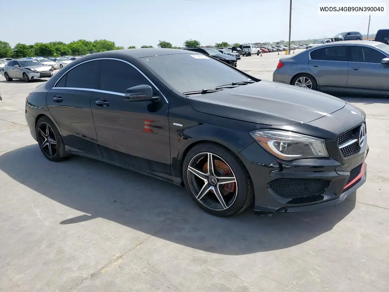 2016 Mercedes-Benz Cla 250 4Matic VIN: WDDSJ4GB9GN390040 Lot: 56419625