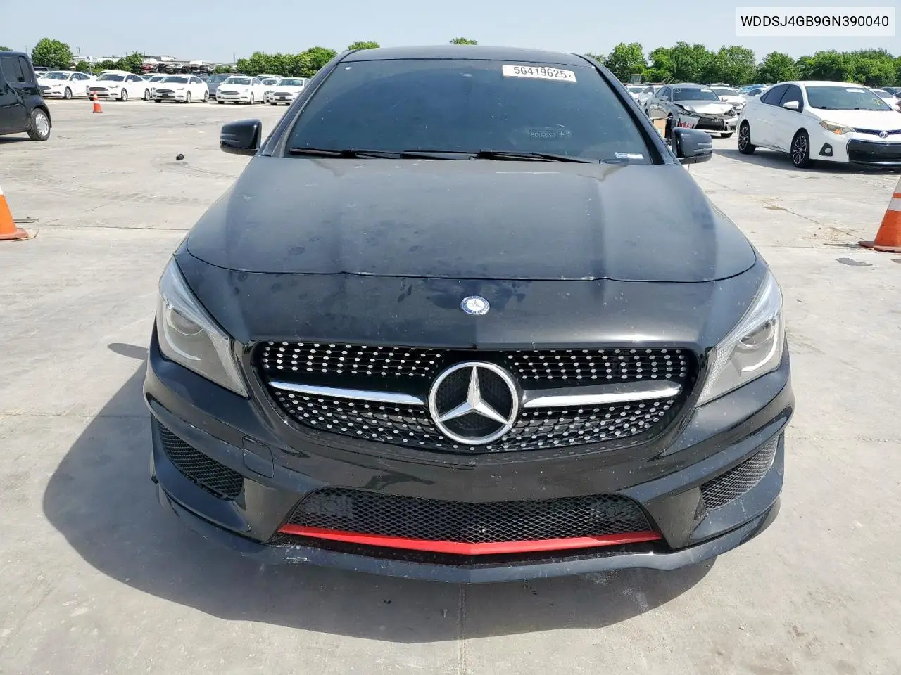 2016 Mercedes-Benz Cla 250 4Matic VIN: WDDSJ4GB9GN390040 Lot: 56419625
