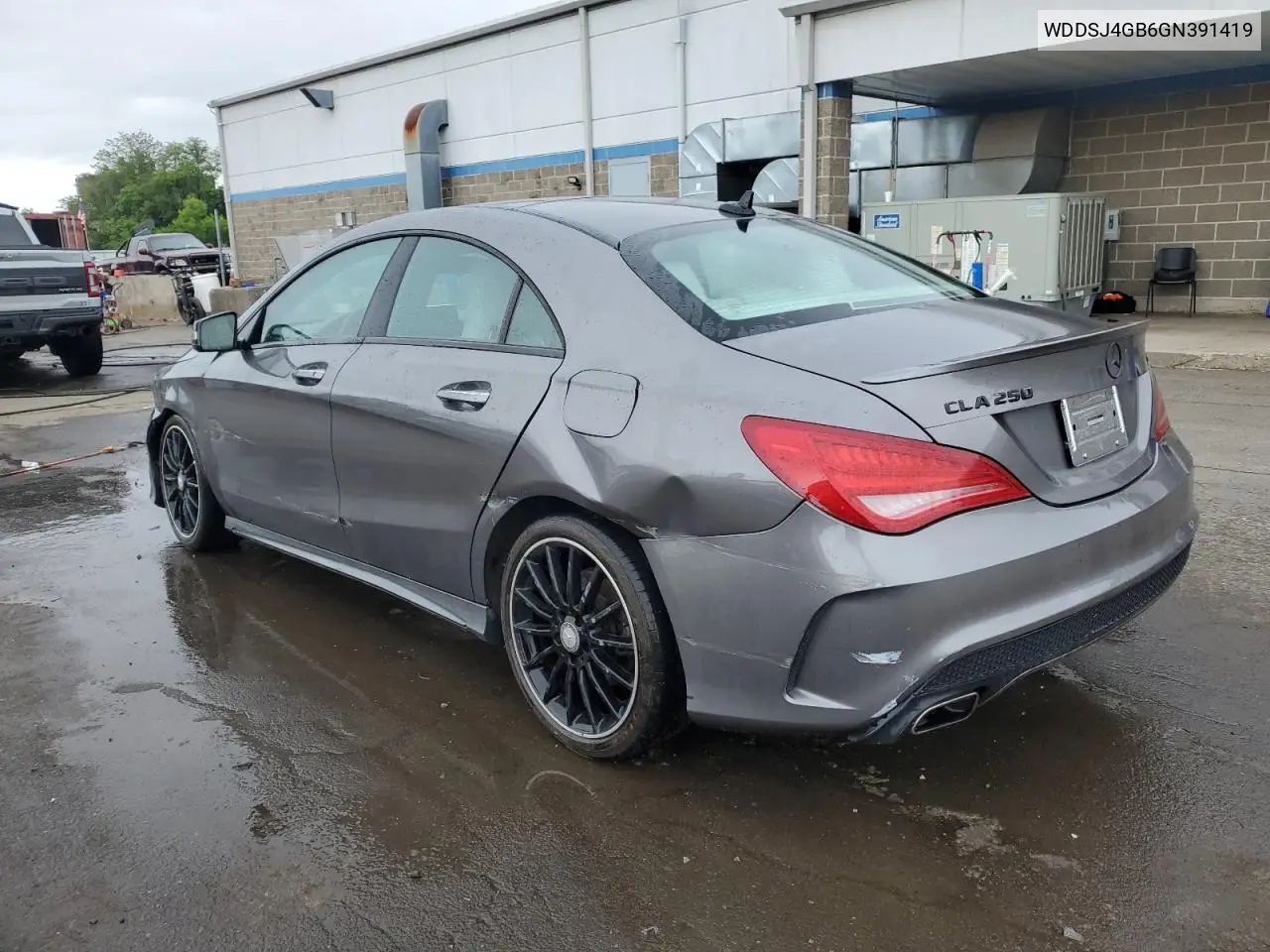 2016 Mercedes-Benz Cla 250 4Matic VIN: WDDSJ4GB6GN391419 Lot: 56464355