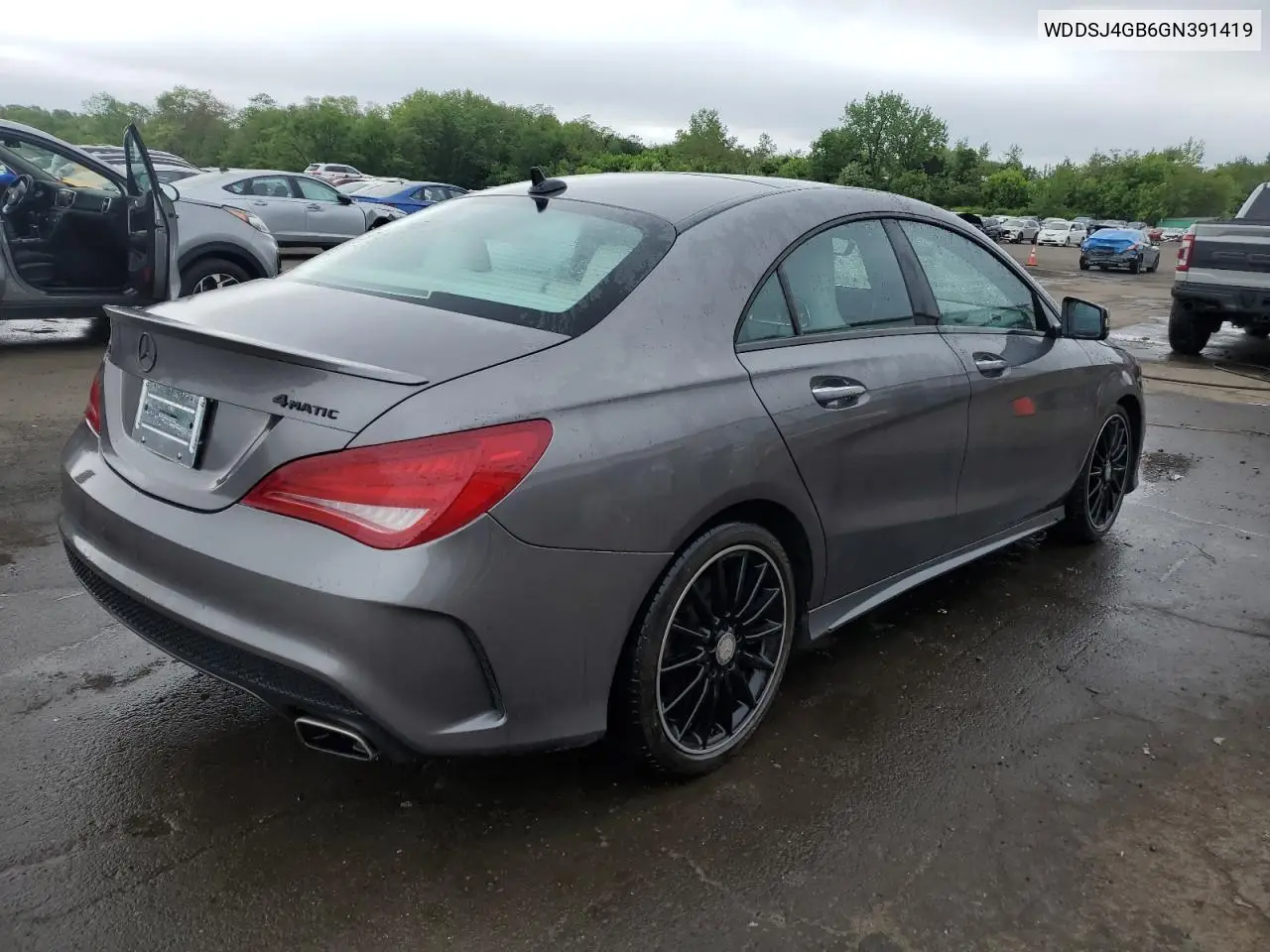 2016 Mercedes-Benz Cla 250 4Matic VIN: WDDSJ4GB6GN391419 Lot: 56464355