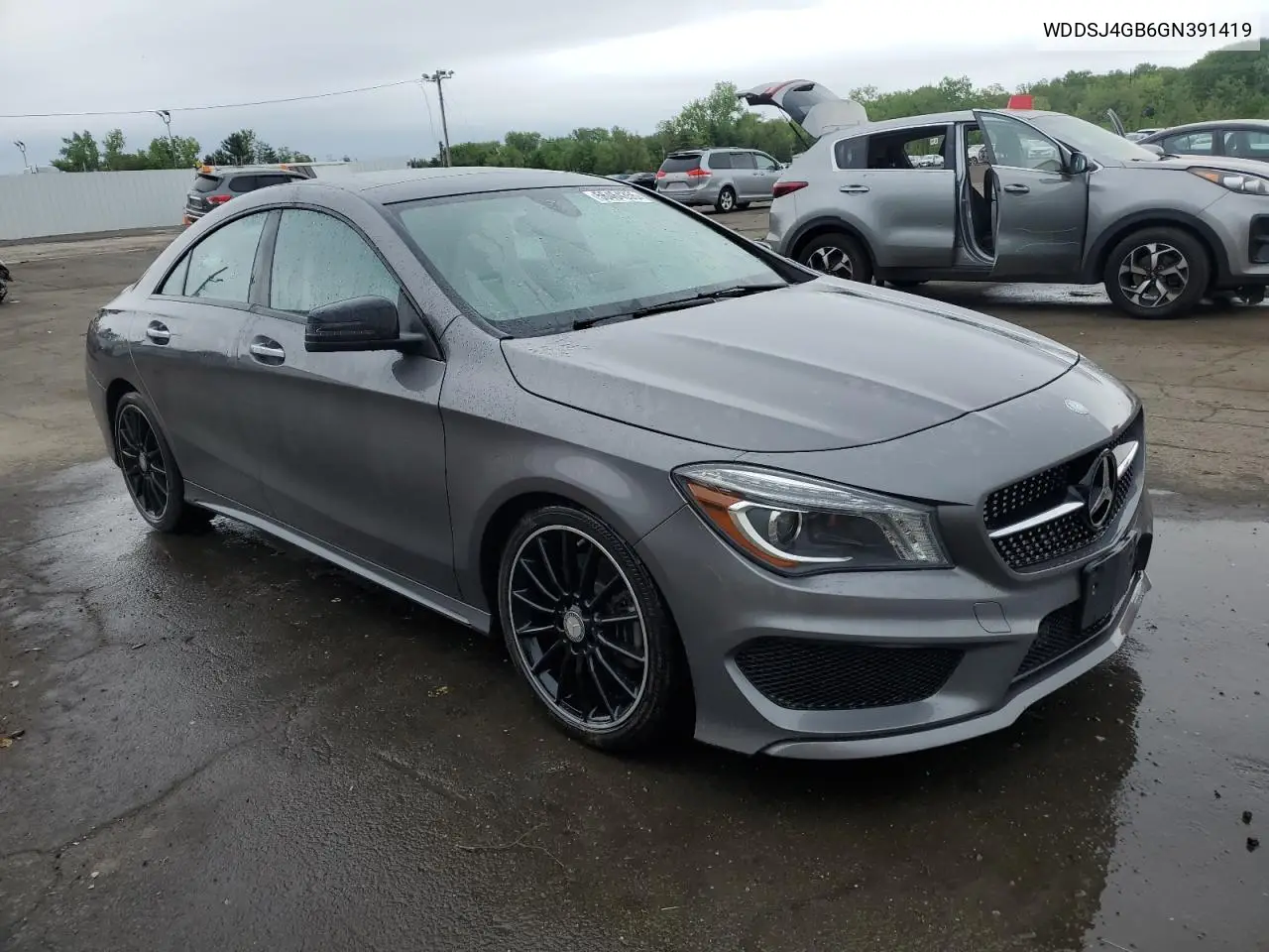 2016 Mercedes-Benz Cla 250 4Matic VIN: WDDSJ4GB6GN391419 Lot: 56464355