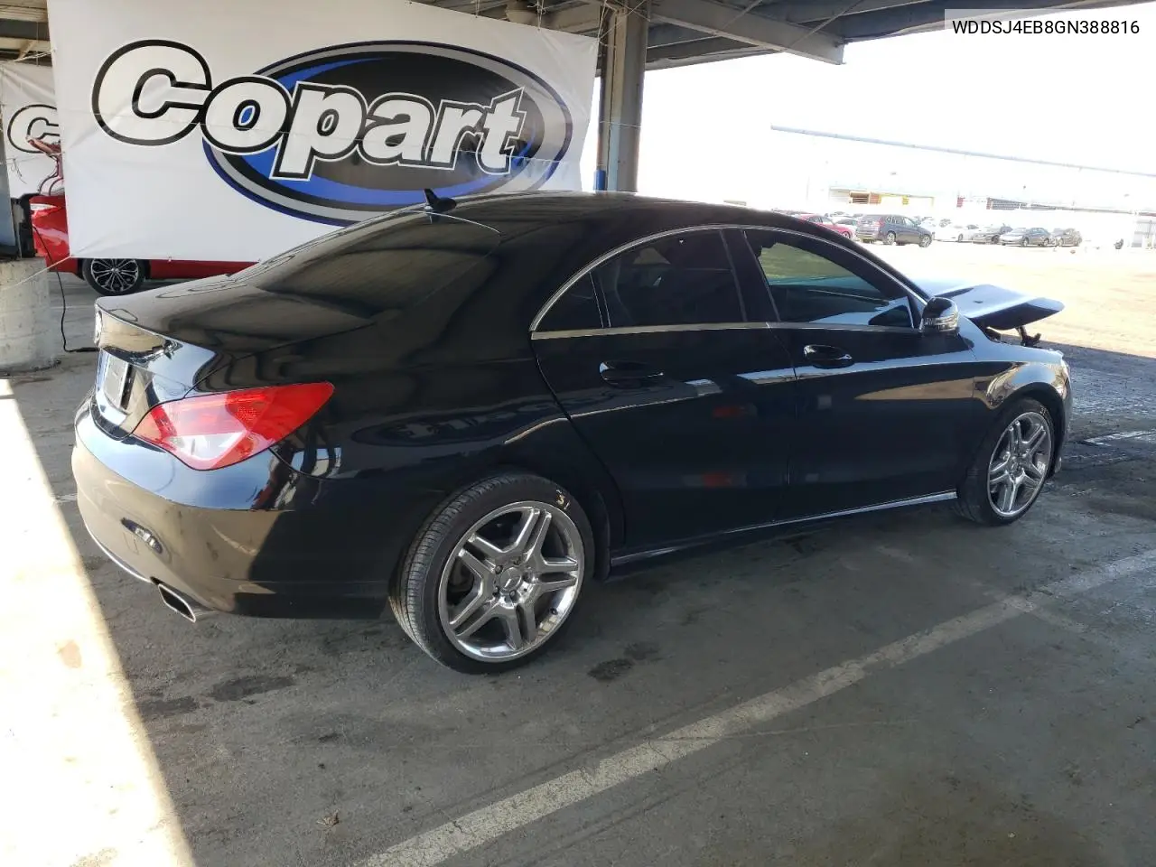 2016 Mercedes-Benz Cla 250 VIN: WDDSJ4EB8GN388816 Lot: 56638885