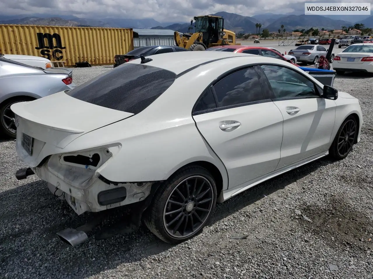 2016 Mercedes-Benz Cla 250 VIN: WDDSJ4EBXGN327046 Lot: 56948575