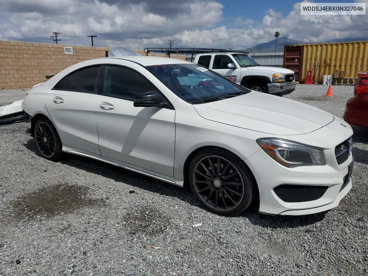 2016 Mercedes-Benz Cla 250 VIN: WDDSJ4EBXGN327046 Lot: 56948575