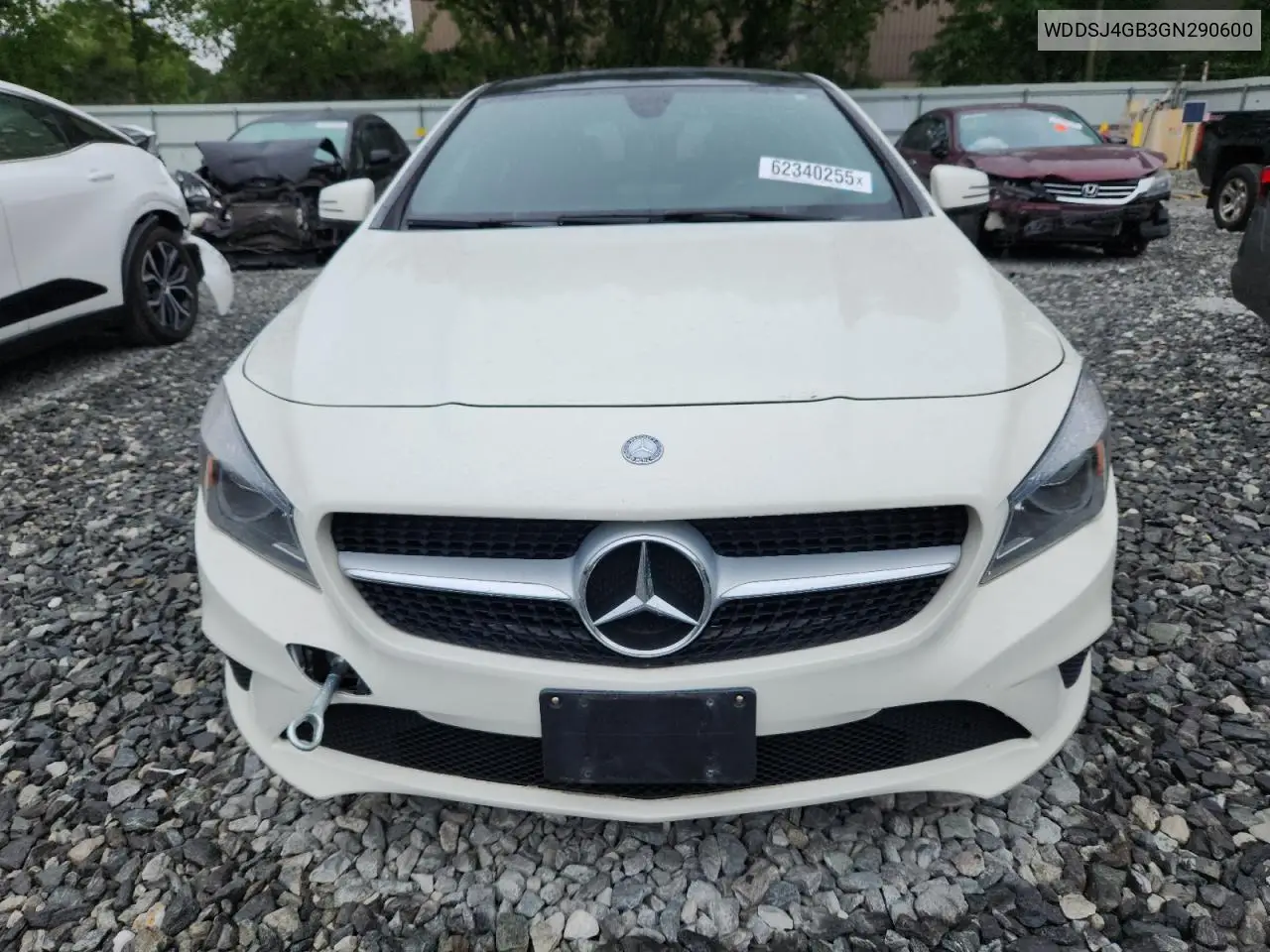 2016 Mercedes-Benz Cla 250 4Matic VIN: WDDSJ4GB3GN290600 Lot: 62340255
