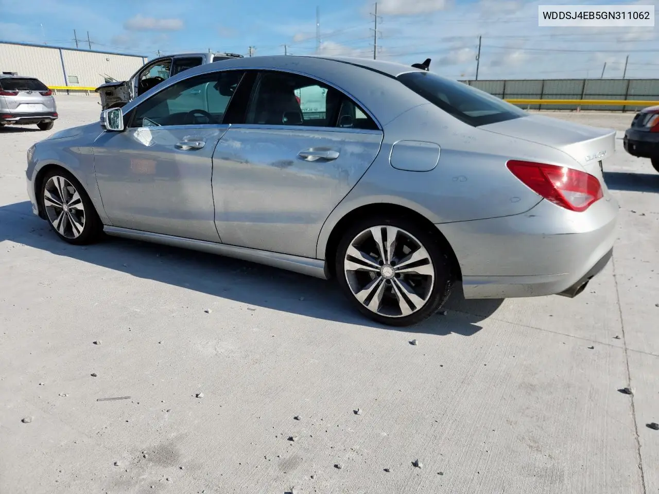2016 Mercedes-Benz Cla 250 VIN: WDDSJ4EB5GN311062 Lot: 62424615
