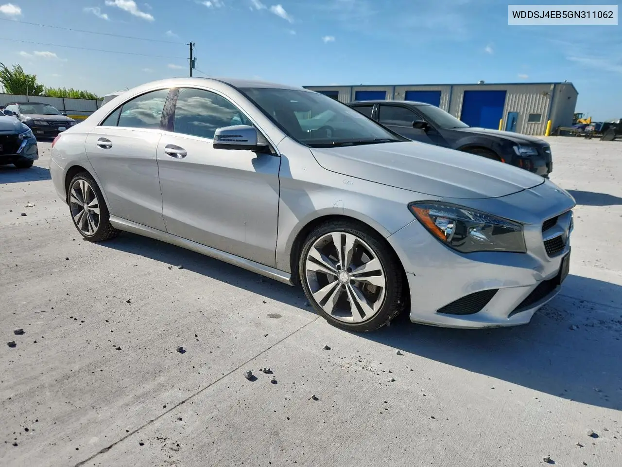 2016 Mercedes-Benz Cla 250 VIN: WDDSJ4EB5GN311062 Lot: 62424615