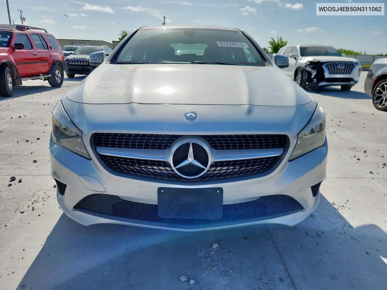 2016 Mercedes-Benz Cla 250 VIN: WDDSJ4EB5GN311062 Lot: 62424615