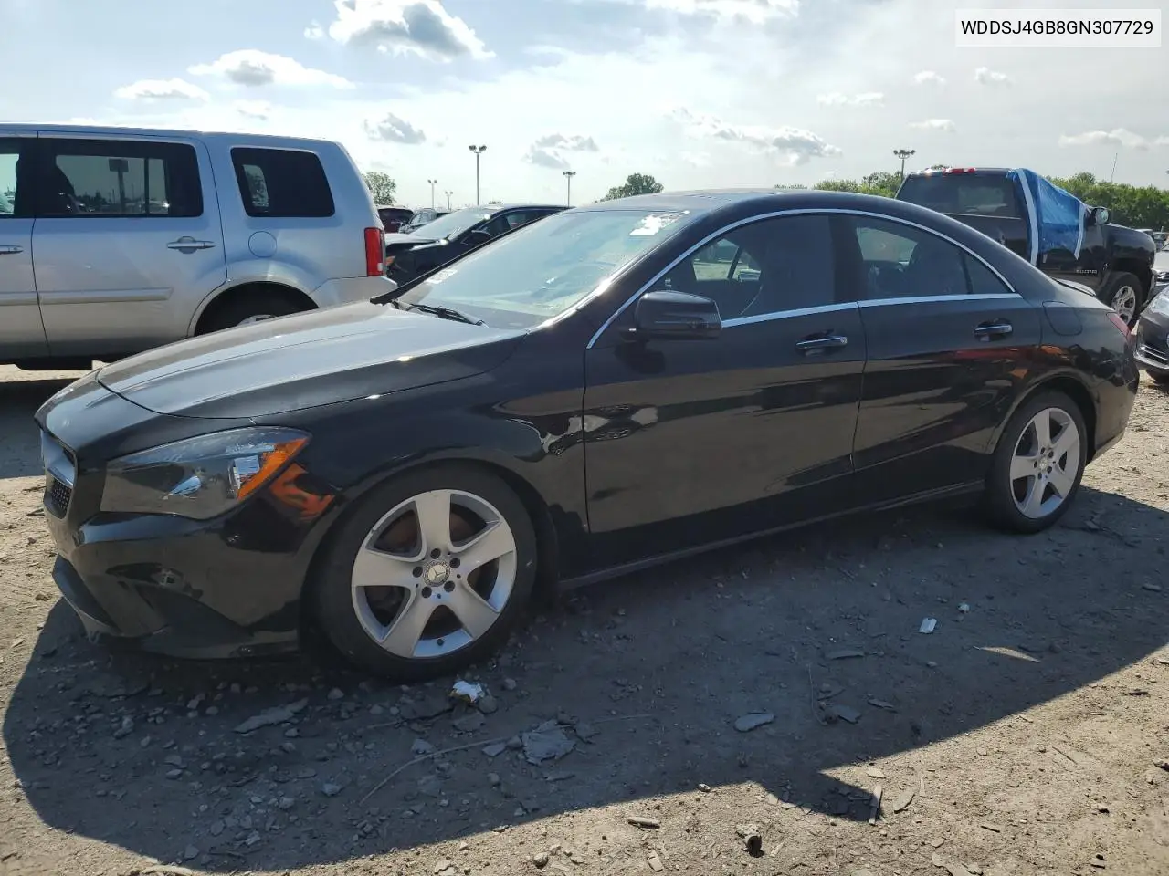 2016 Mercedes-Benz Cla 250 4Matic VIN: WDDSJ4GB8GN307729 Lot: 62658425