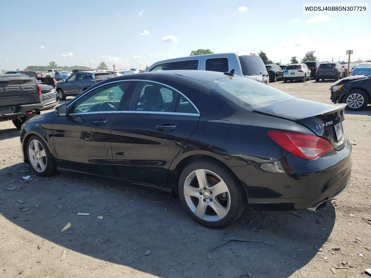 2016 Mercedes-Benz Cla 250 4Matic VIN: WDDSJ4GB8GN307729 Lot: 62658425