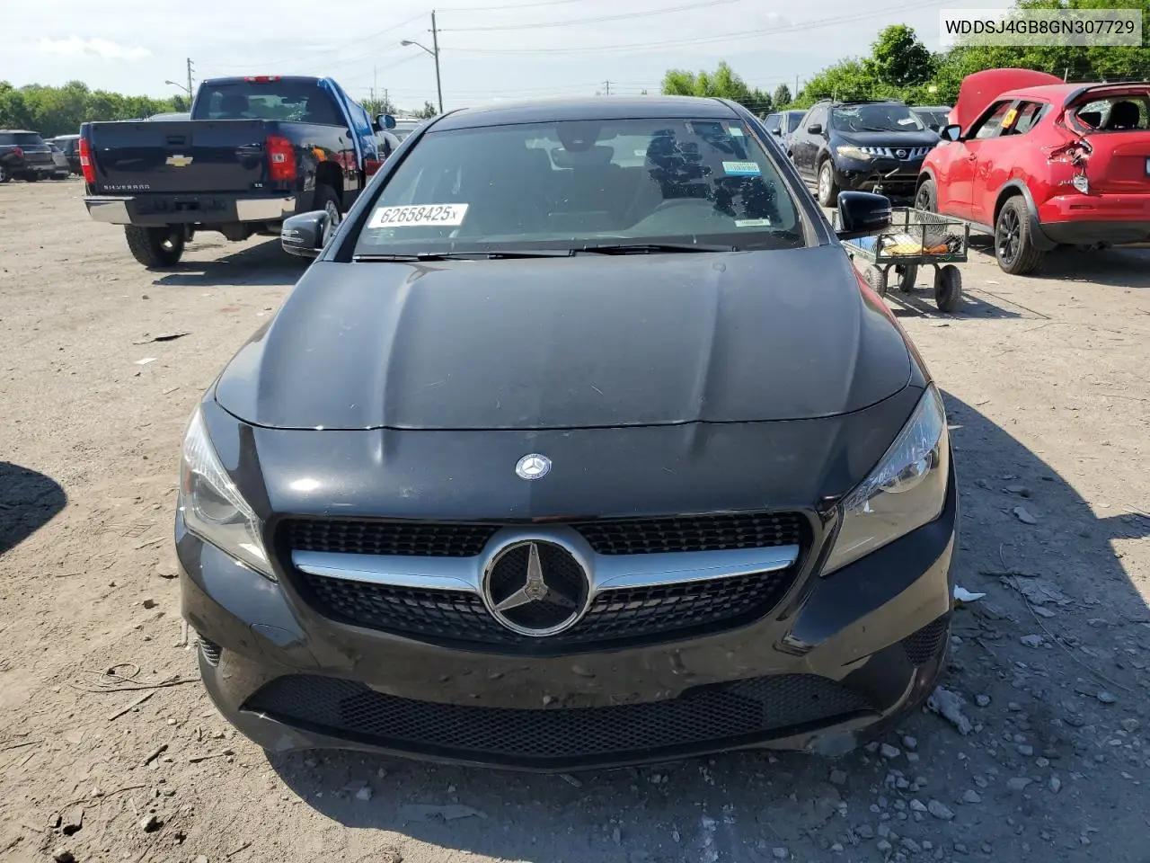 2016 Mercedes-Benz Cla 250 4Matic VIN: WDDSJ4GB8GN307729 Lot: 62658425