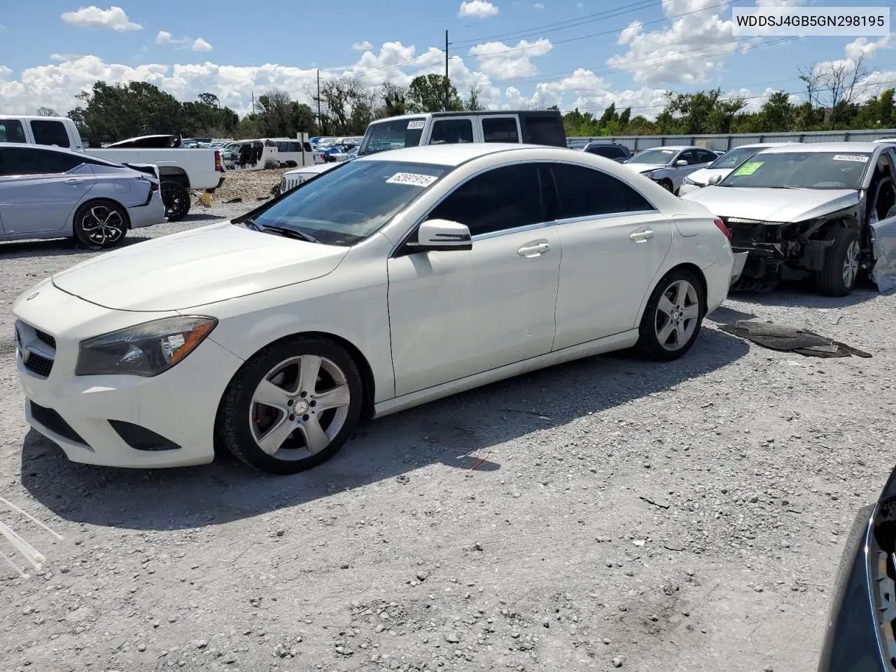 2016 Mercedes-Benz Cla 250 4Matic VIN: WDDSJ4GB5GN298195 Lot: 62691915