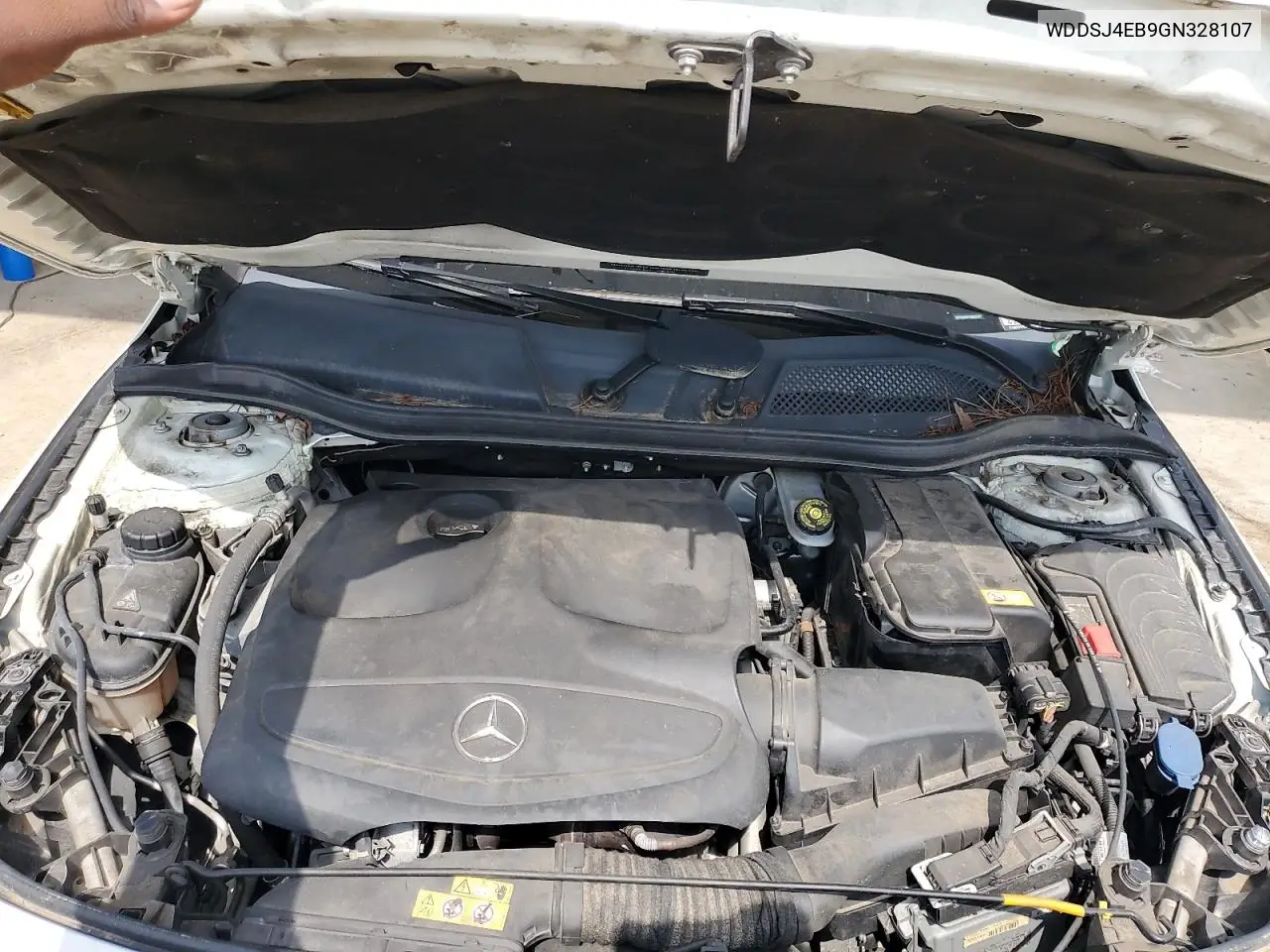 2016 Mercedes-Benz Cla 250 VIN: WDDSJ4EB9GN328107 Lot: 62856385