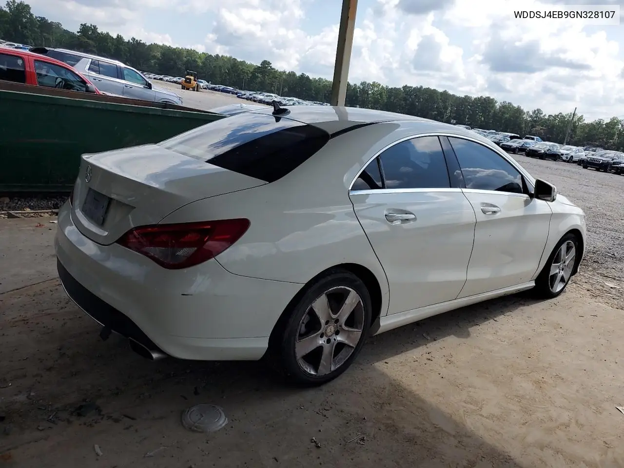 2016 Mercedes-Benz Cla 250 VIN: WDDSJ4EB9GN328107 Lot: 62856385