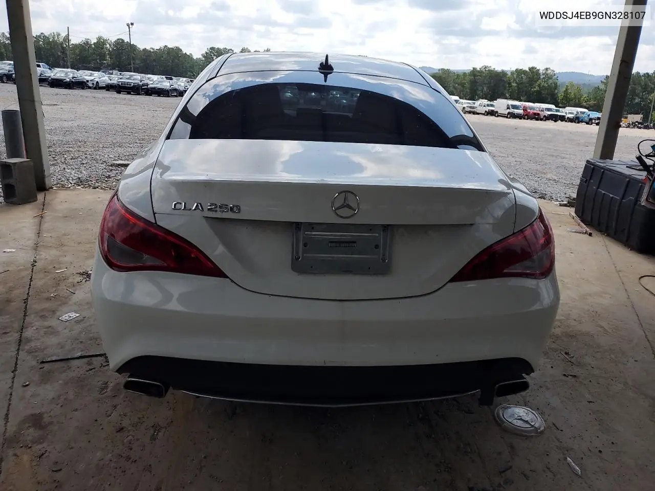 2016 Mercedes-Benz Cla 250 VIN: WDDSJ4EB9GN328107 Lot: 62856385