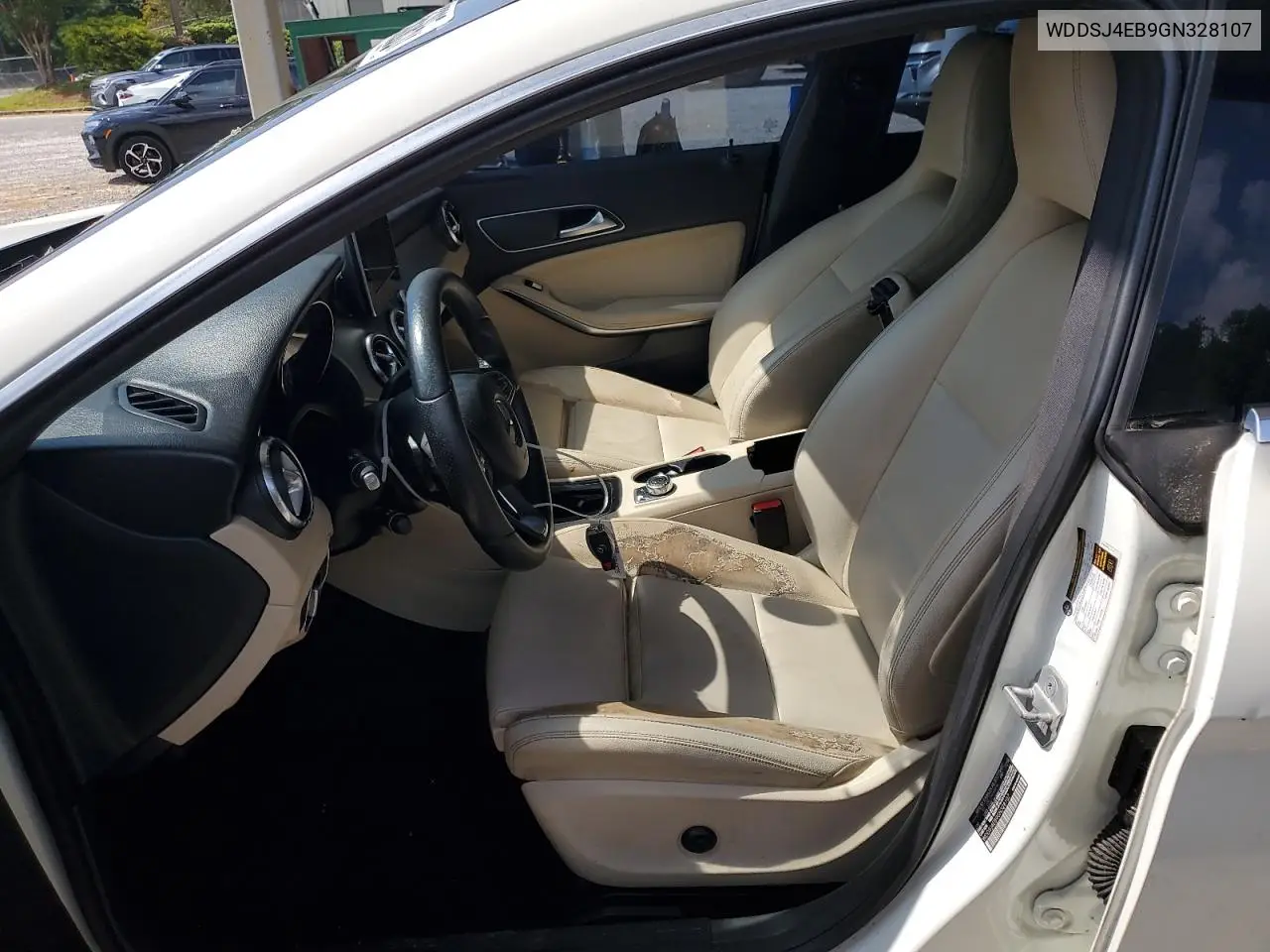 2016 Mercedes-Benz Cla 250 VIN: WDDSJ4EB9GN328107 Lot: 62856385