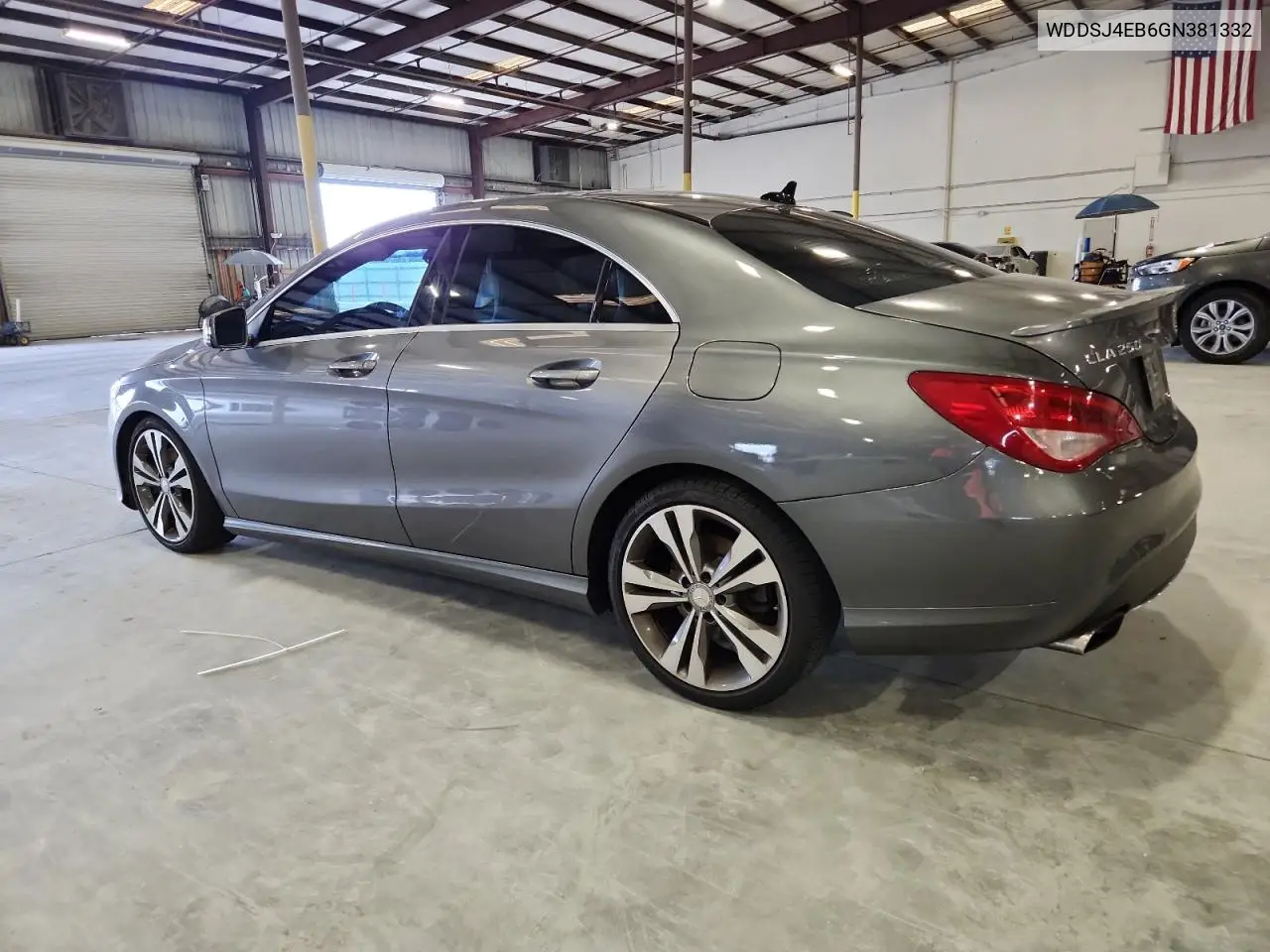 2016 Mercedes-Benz Cla 250 VIN: WDDSJ4EB6GN381332 Lot: 62936415