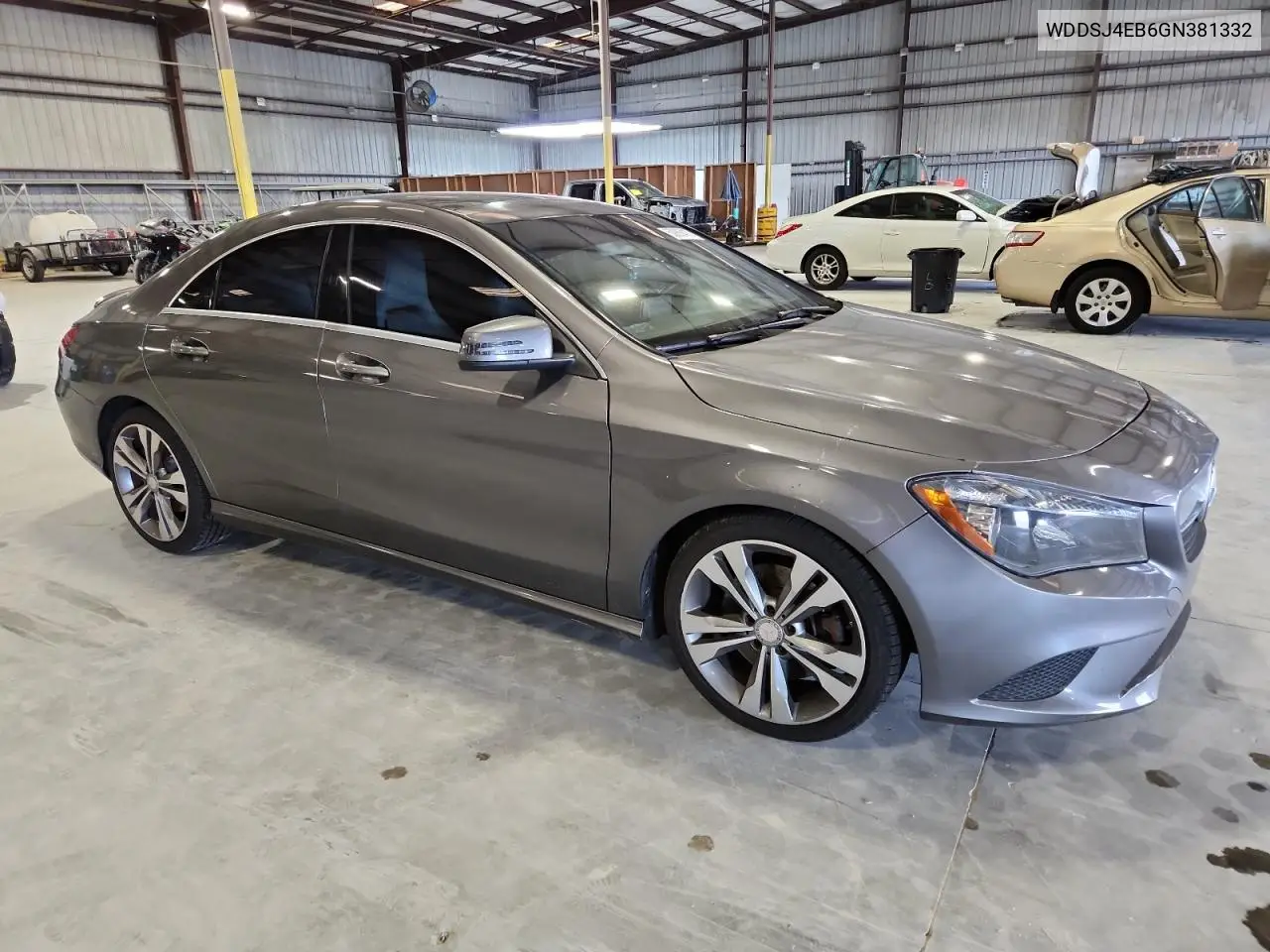 2016 Mercedes-Benz Cla 250 VIN: WDDSJ4EB6GN381332 Lot: 62936415