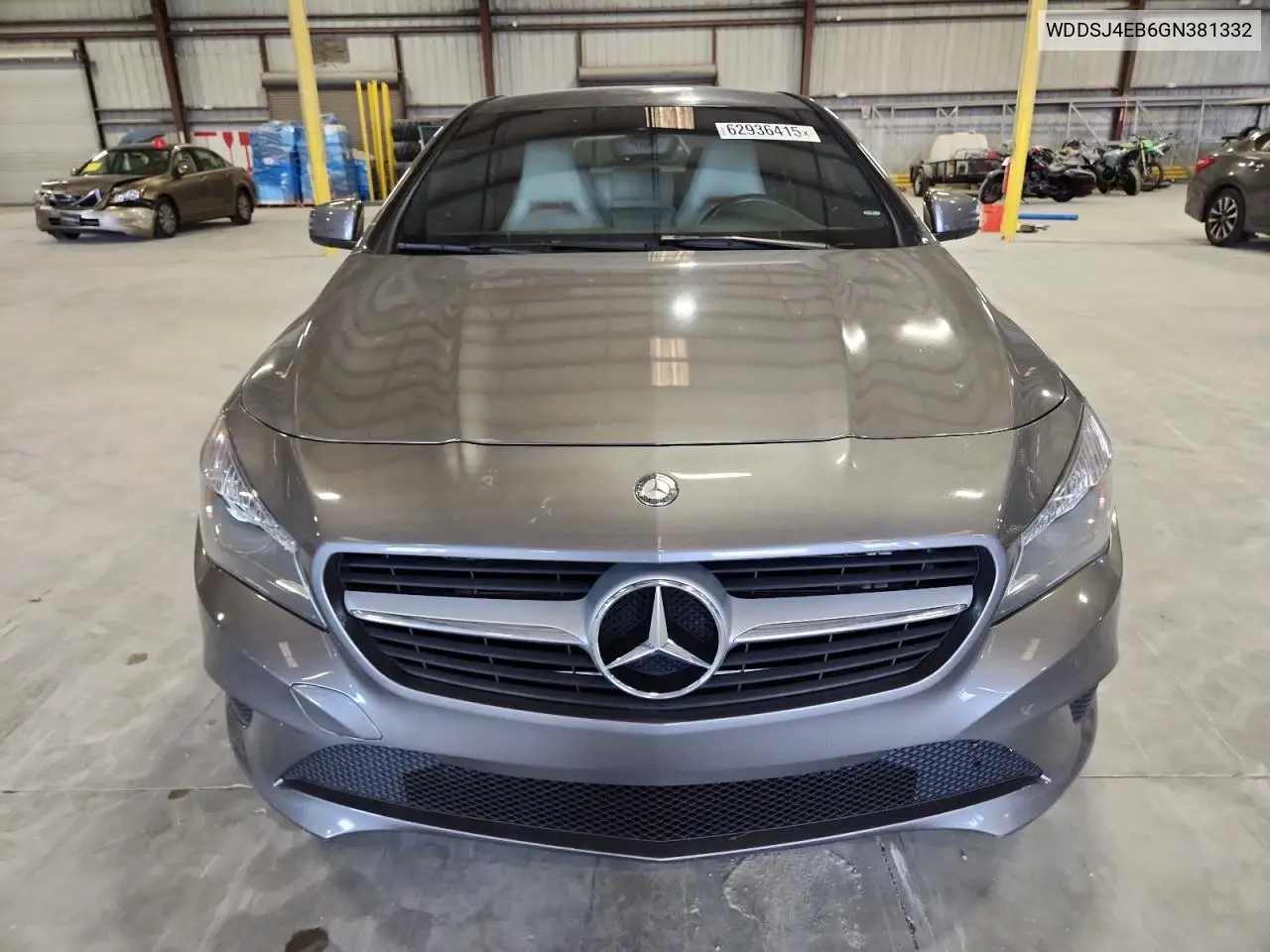 2016 Mercedes-Benz Cla 250 VIN: WDDSJ4EB6GN381332 Lot: 62936415
