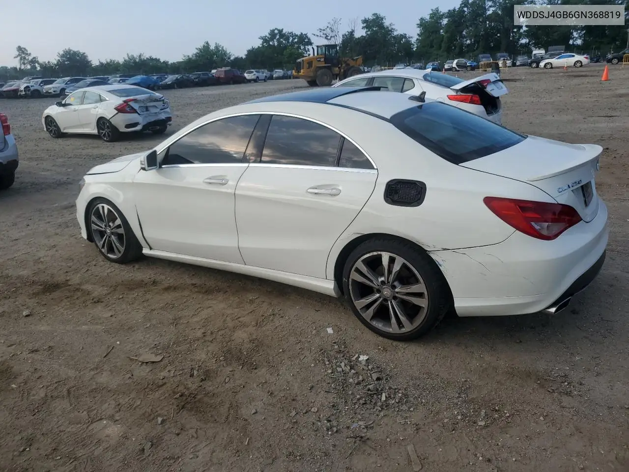 2016 Mercedes-Benz Cla 250 4Matic VIN: WDDSJ4GB6GN368819 Lot: 65008085