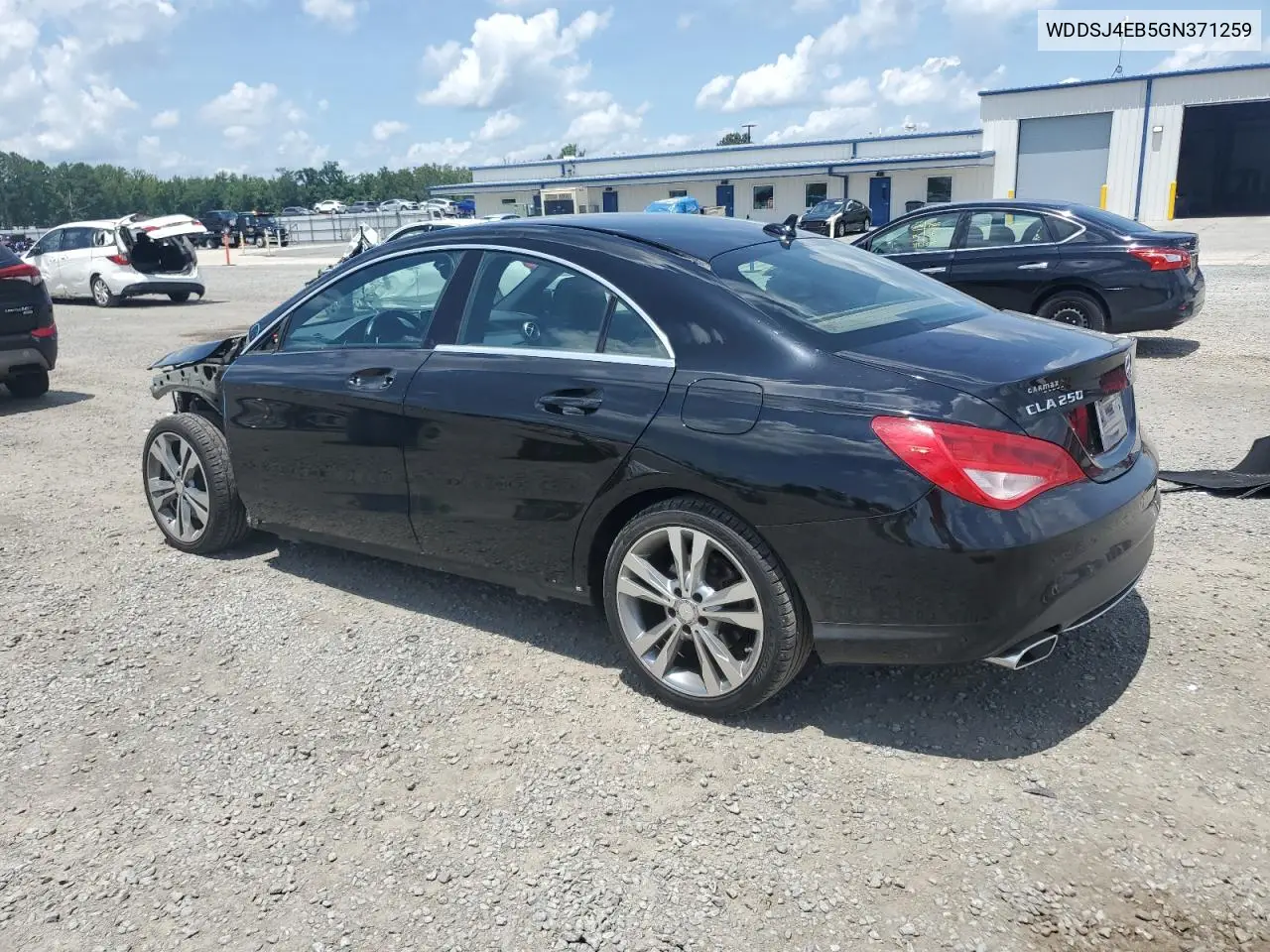 2016 Mercedes-Benz Cla 250 VIN: WDDSJ4EB5GN371259 Lot: 65335865
