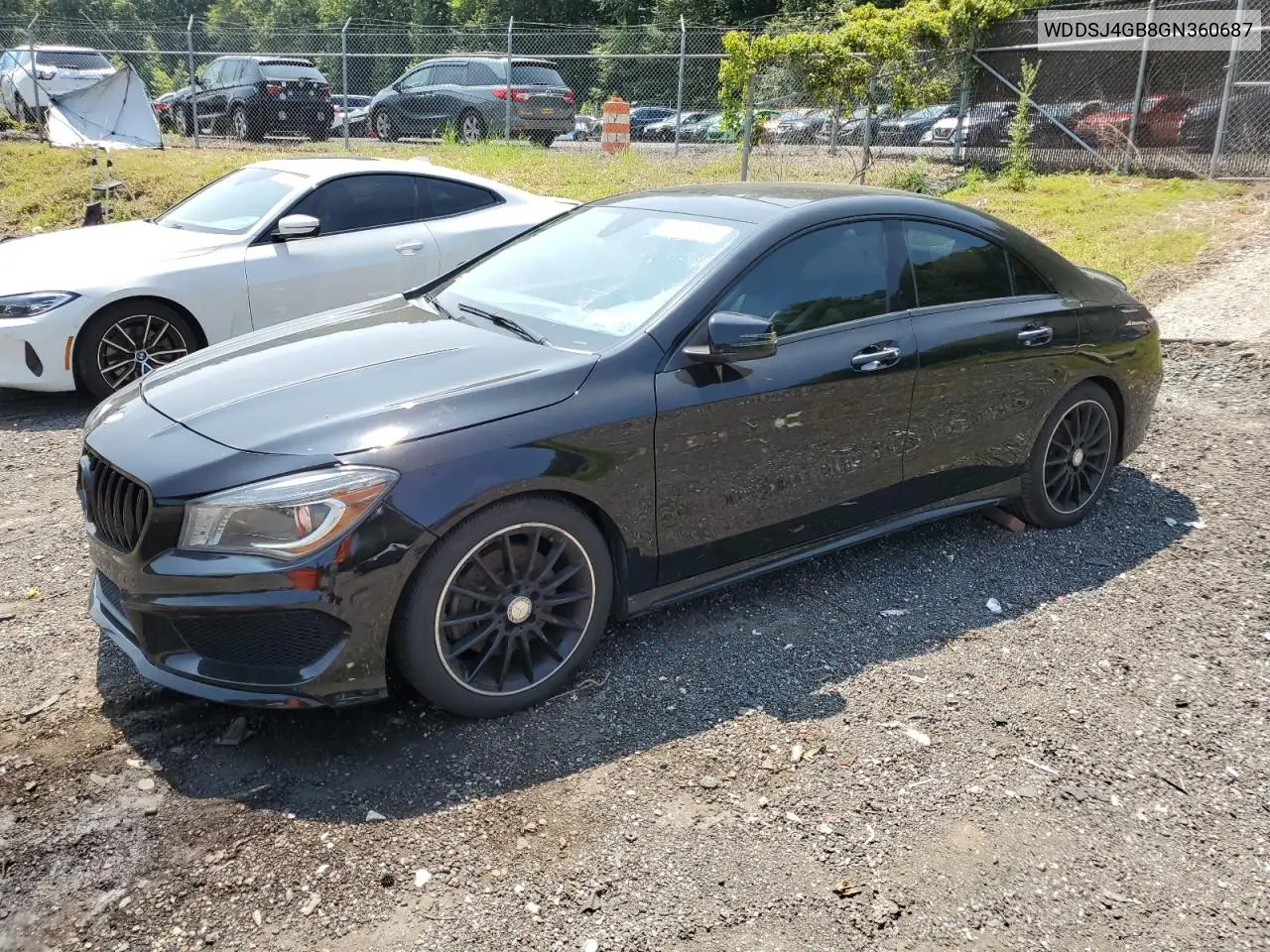 2016 Mercedes-Benz Cla 250 4Matic VIN: WDDSJ4GB8GN360687 Lot: 65546825